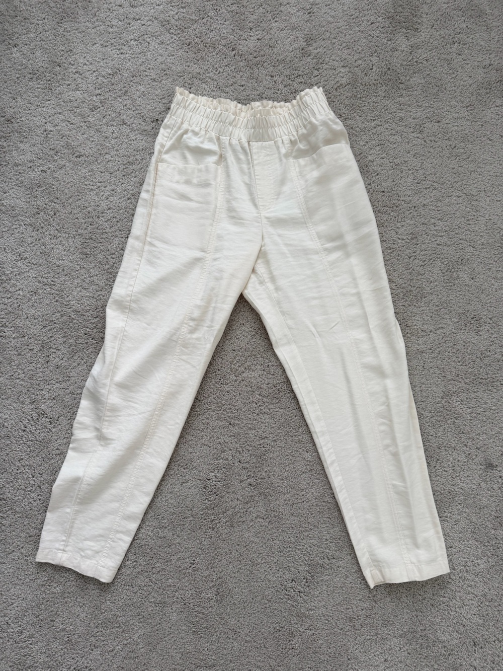 a new day Cream Elastic Waist Pants